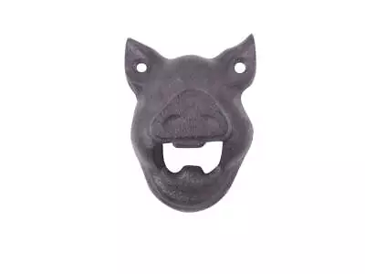 [Pack Of 2] Cast Iron Pig Head Wall Mounted Bottle Opener 4   • $48.12