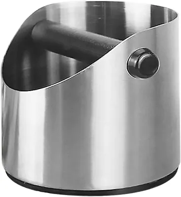 $21.99 • Buy Premium Coffee Knock Box Stainless Steel Construction Silver Espresso Knock Box,