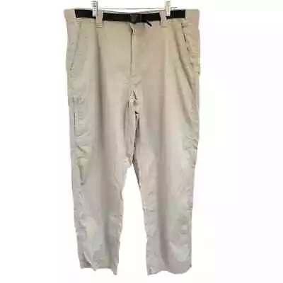 Chaps Ripstop Hiking Pants Cotton Lightweight Sz 38x30 Tan • $18