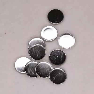 18 Mm Round Acrylic Plastic Mirror (Not Glass) 10 Piece Pack #41080083 • $1.50