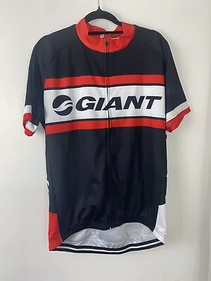 Giant Red Black And White Cycling Top Size Xxl • $25