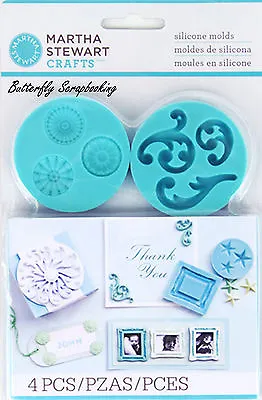 Decorative Design Mold For Crafter Clay Martha Stewart Crafts Paper Crafting NEW • $8.79