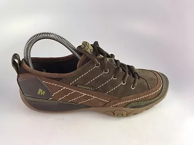 Merrell Mimosa Cocoa Womens Size 6.5 Lace Up Hiking Trail Walking Shoes • $25.49