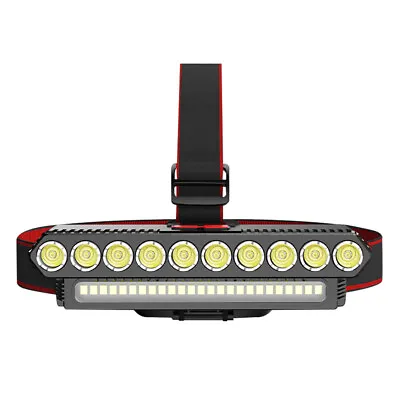 Smart Sensor LED Headlamp Rechargeable Head Torch Headlight Bar Head Band Light • $9.90