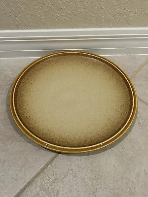 Mikasa Stylekraft Desert Wave C0900 CHOP SERVING PLATE Brown Beige NEW 12” • $10