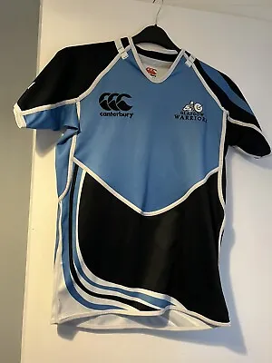£18 • Buy Boys 14 Years Glasgow Warriors Rugby Jersey Shirt Canterbury Blue