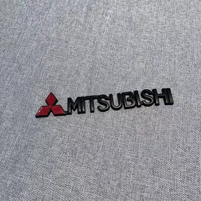 For Mitsubishi Logo Ralliart Letter Sport Rear Trunk Liftgate Tailgate Lid Badge • $11.39