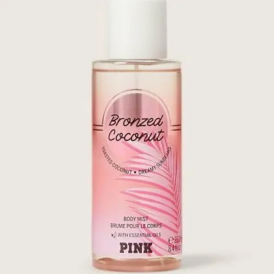 Victoria's Secret Pink Bronzed Coconut Fragrance Mist 8.4 Oz NEW • $14.99