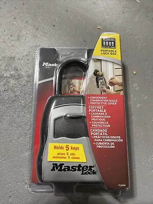 Master Lock Key Box 5400D Key Safe W/ Combination Lock 5 Keys Capacity • $39.95