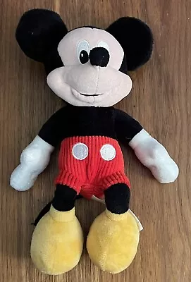 Disney Mickey Mouse Small Plush “Pre-Owned” • $15