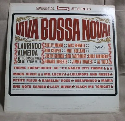 Viva Bossa Nova Laurindo Almeida & The Bossa Nova All Stars ST 1759 Record  • $6