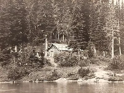 Early Photo Rangers Cabin. Mt Rainier Washington. C 1920 Rainier National Park • $39.95