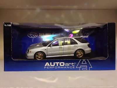 AUTOart 2001 Subaru Impreza WRX STI Wagon 1:18 Diecast Model • $349.99