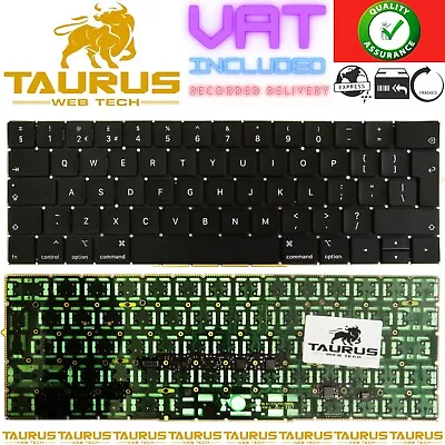 Apple Macbook Pro 15  TOUCH BAR A1707 Replacement Keyboard 2016 - 17 UK FREE P&P • $55.51