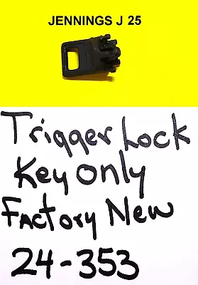 Jennings Bryco J 25 IN 25 ACP NEW Factory KEY FOR TRIGGER LOCK 24-353 • $7