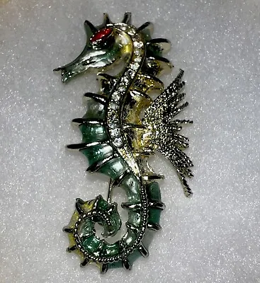 Coro Vintage Seahorse Pin Rare! • $175