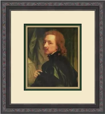 Anthony Van Dyck Self-Portrait Custom Framed Print  • $65