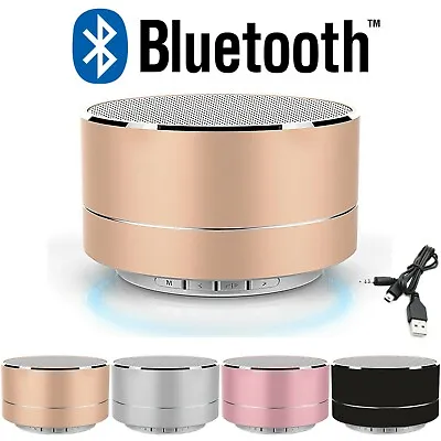 Wireless Mini Super Bass Bluetooth Music Speaker For IPad IPhone Tablet Samsung • £7.95