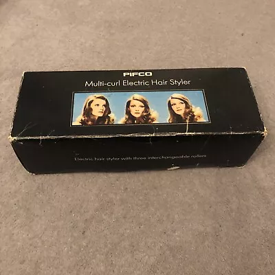 Vintage Pifco Muti Curl Electric Hair Styler. In Original Box With Instructions • £4.99