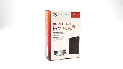 Seagate 5tb Backup Plus Portable Hard Drive Black • £120