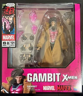 MAFEX No.131 X-Men GAMBIT Comic Version Medicom Toy Action Figure Japan New • $107.80