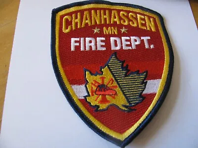 MINNESOTA  MN   -  Chanhassen  EMT  EMS  Fire Rescue  Dept Patch  Sew On 4” Rare • $14.80