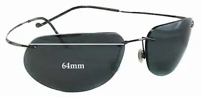 SFx Replacement Sunglass Lenses Fits Maui Jim MJ502 Kapalua - 64mm Wide *Please • $43.99