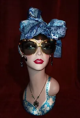 £129.95 • Buy Mary Quant Womens Vintage Wide Oversized Rim Iconic Designer Sunglasses 1960s