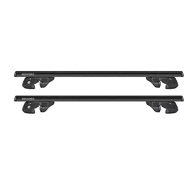 Cross Bar Roof Racks Carrier Aluminium For Volvo XC70 2008-2016 Black 2Pcs • $219.99