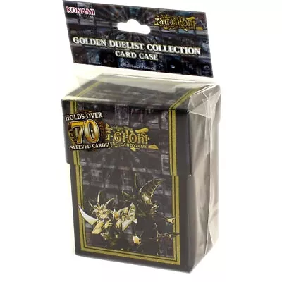 Yu-Gi-Oh! Golden Duelist Card Case Deck Box - Konami New & Sealed • £19.95