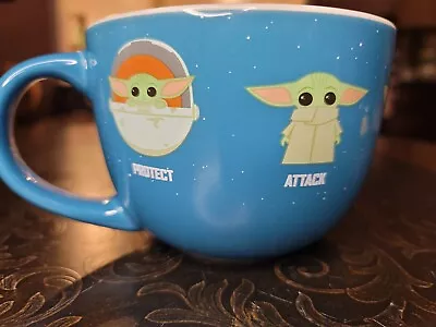 New Star Wars Disney ~ BABY Yoda. CHILD.  Coffee Soup Bowl Mug Spring Gift • $16.75