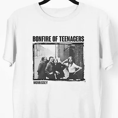 BONFIRE OF TEENAGERS T-SHIRT Morrissey Band Cotton Shirt TE5667 • $16.99