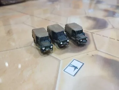 MEMOIR 44 UNIQUE LOT OF 3x SUPPLY TRUCKS PAINTED TABLETOP READY • $9.45