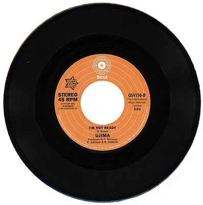 UJIMA   I'M NOT READY     OUTSTANDING 70's SOUL MOVER     • £14.99