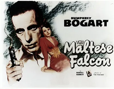 THE MALTESE FALCON Movie POSTER 11x14 French C Humphrey Bogart Mary Astor Peter • $9.98