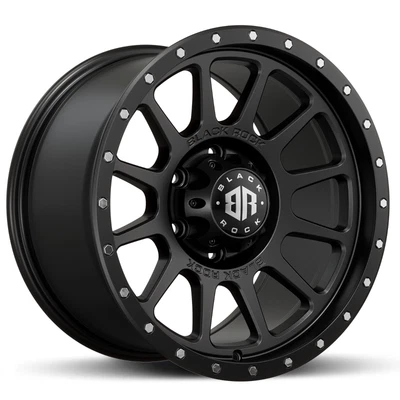 $1489 • Buy 18  Wheels For Holden Colorado Black Rock Omega Satin Black Rims For Colorado