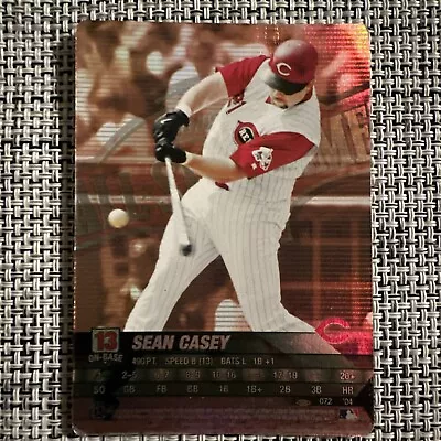 2004 MLB Showdown Sean Casey All Star Game FOIL #72 Reds • $10.99
