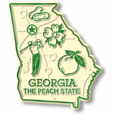 Georgia Small State Magnet By Classic Magnets 1.8  X 2.1  • $5.99