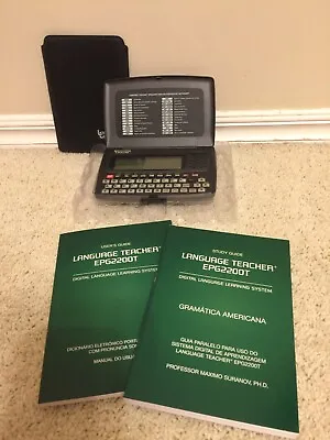 English-Portuguese Electronic Talking Dictionary Language Teacher • $30