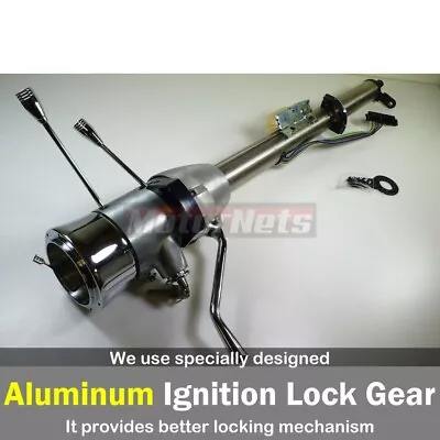 Universal RAW 32  Automatic Tilt Steering Column Shift W/ Ignition Key GM Street • $429.99