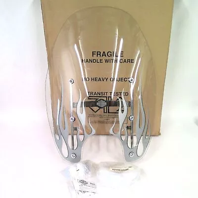 NOS Genuine Harley V-Rod Flames 23  Windshield 57895-04 • $325