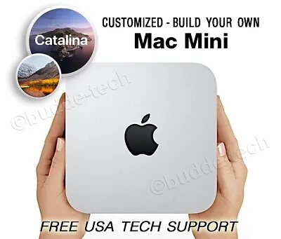 Customized And Upgraded Mac Mini 16GB RAM 128GB SSD+OS Catalina (2019 OS) Apple • $488.36