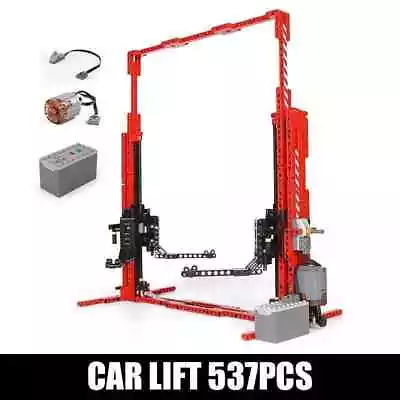 Building Blocks Sets MOC RC Motorized Car Lift Bricks Model Kids DIY Toys • $51.47