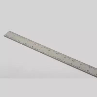 36  Rigid Stainless Steel Machinist Ruler E/M Grad (1/64 1/32 1 & .5mm) • $69