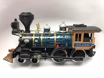 RARE New Bright 4-4-0 ELECTRIC G Scale Train Engine (ONLY) W.A.R.R. #376- READ! • $39.99