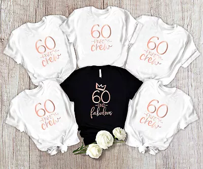 Vintage Shirt 60 Birthday Forty Birthday Gift For Women Birthday Princess 60 • £5.99