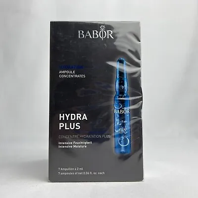 BABOR HYDRA PLUS Intnsive Moisture Concentrehydratation Plus Ampoule 7X2ml • $16.99