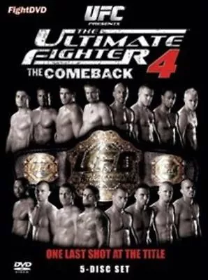 UFC Ultimate Fighting Championship: The Ultimate Fighter Season 4... - DVD  34VG • £3.99