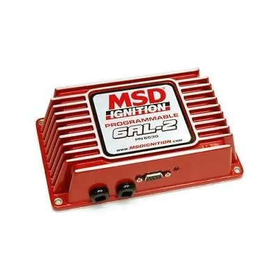 MSD 6530 Ignition Box MSD 6AL-2 Digital CD Programmable With Rev Limiter Red Ea • $549.95