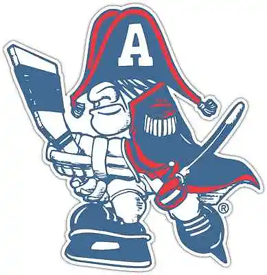 Milwaukee Admirals AHL Hockey Bumper Locker Window Sticker Decal 4 X5  • $3.85